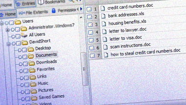 email artefacts